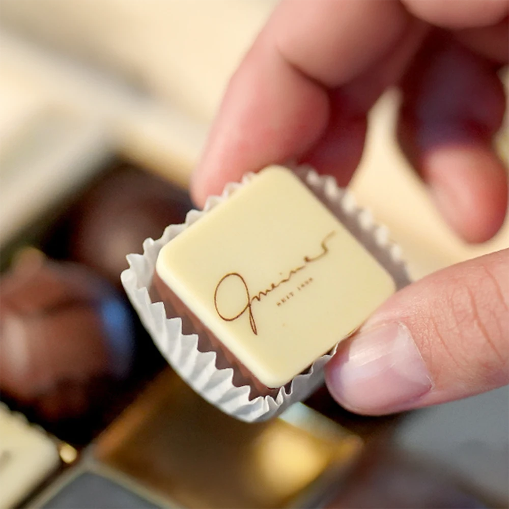 Individuell gestaltetes Firmenpräsent von Confiserie Gmeiner